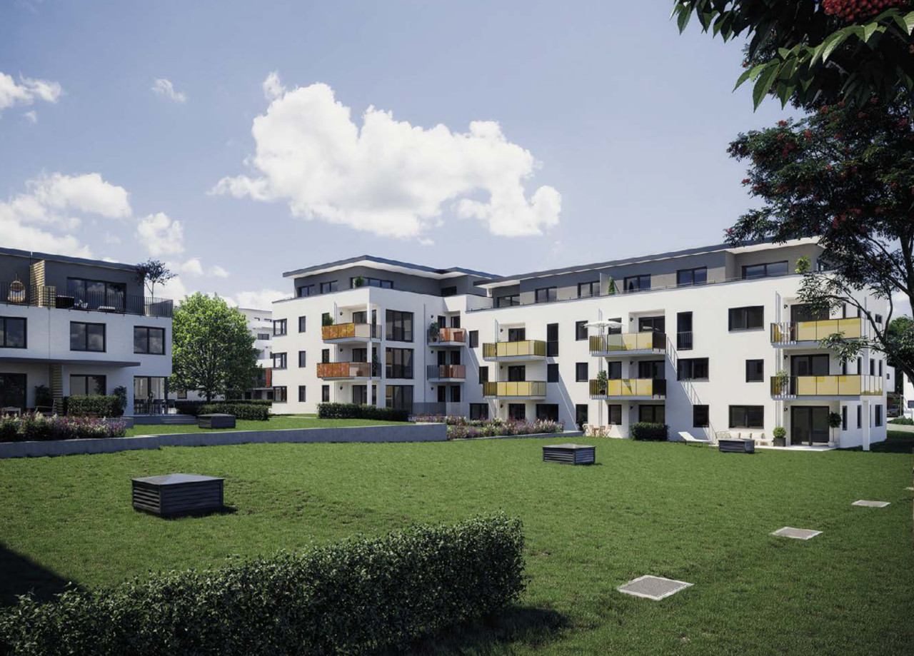 Mehrfamilienhaus gebaut mit Mauersteinen aus Leichtbeton